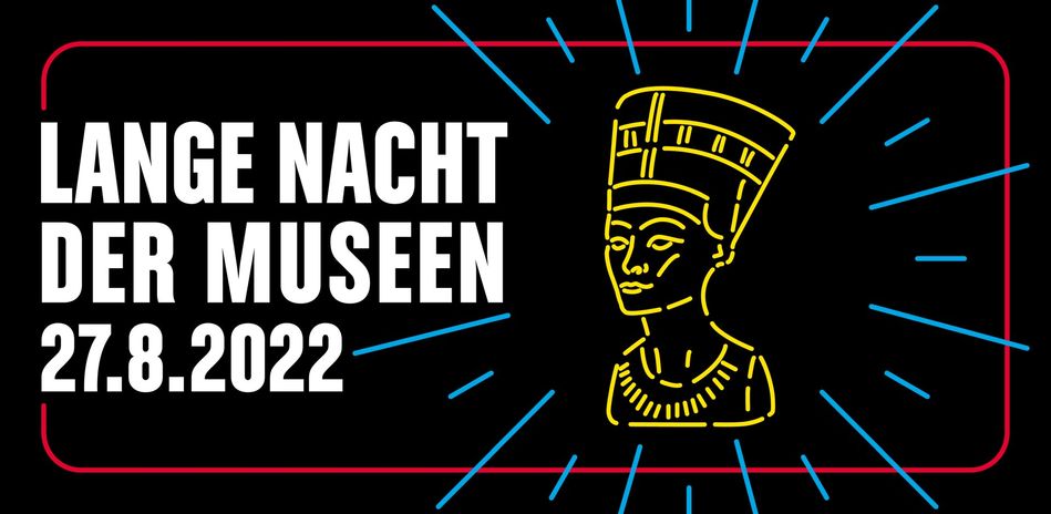 Keyvisual zur Langen Nacht der Museen am 27. August 2022 © Lange Nacht der Museen