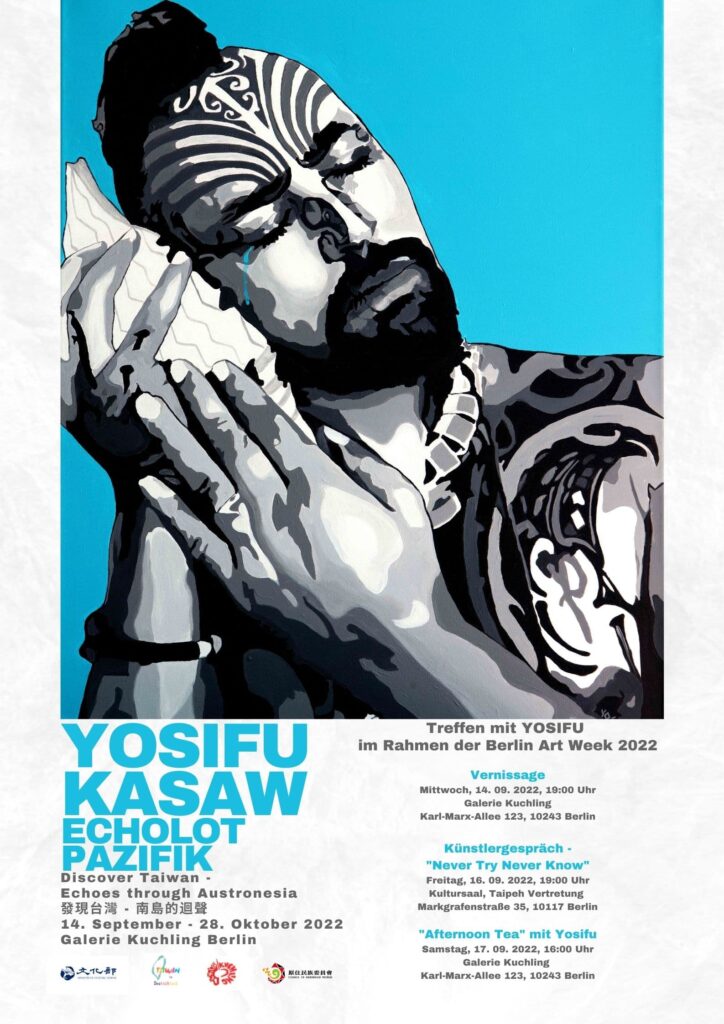 Ausstellung & Künstlergespräch mit dem taiwanischen Künstler YOSIFU KASAW anlässlich der Berlin Art Week 2022