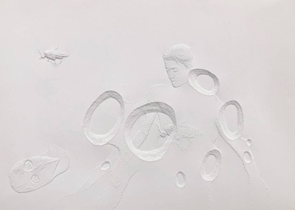 Amparo Sard | What About Me | 2021 | Papier perforiert | 32,5 x 46 cm