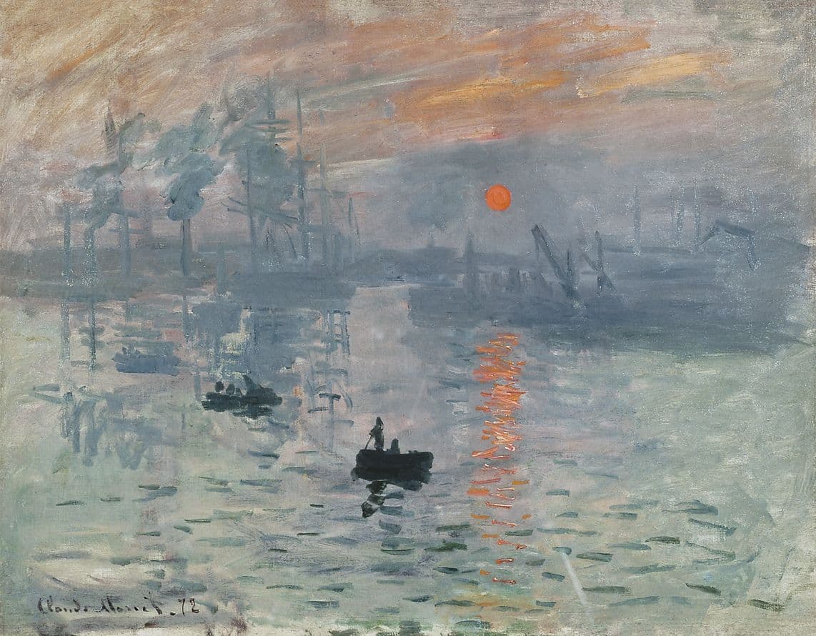 Claude Monet, Impression, Sonnenaufgang, 1872, Musée Marmottan Monet, Paris