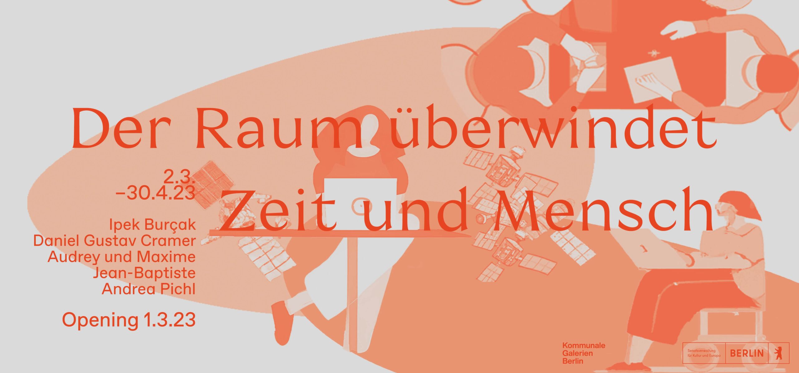 Ausstellung "Der Raum überwindet Zeit und Mensch" in der Galerie im Turm