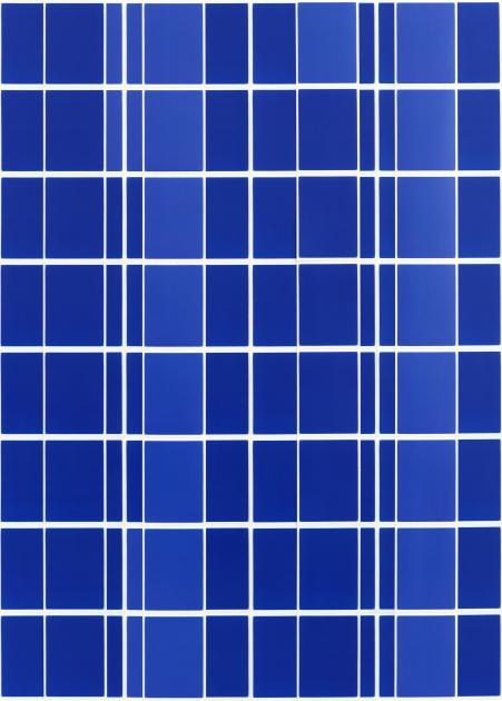Milen Till, Solar Panel (Yves Klein), 2023, Courtesy Galerie Crone, Berlin Wien
