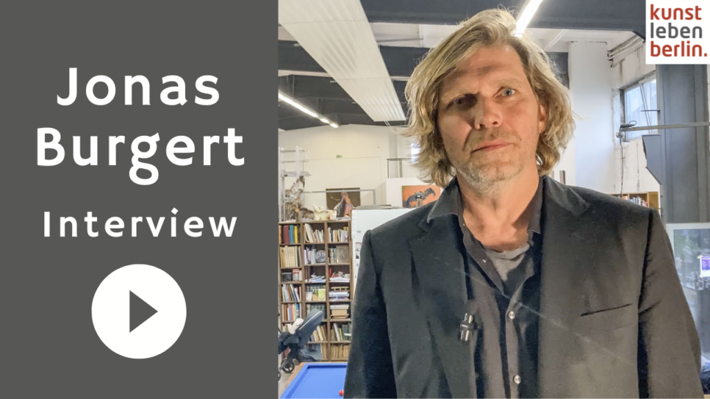 Video Jonas Burgert Interview Atelier 2023