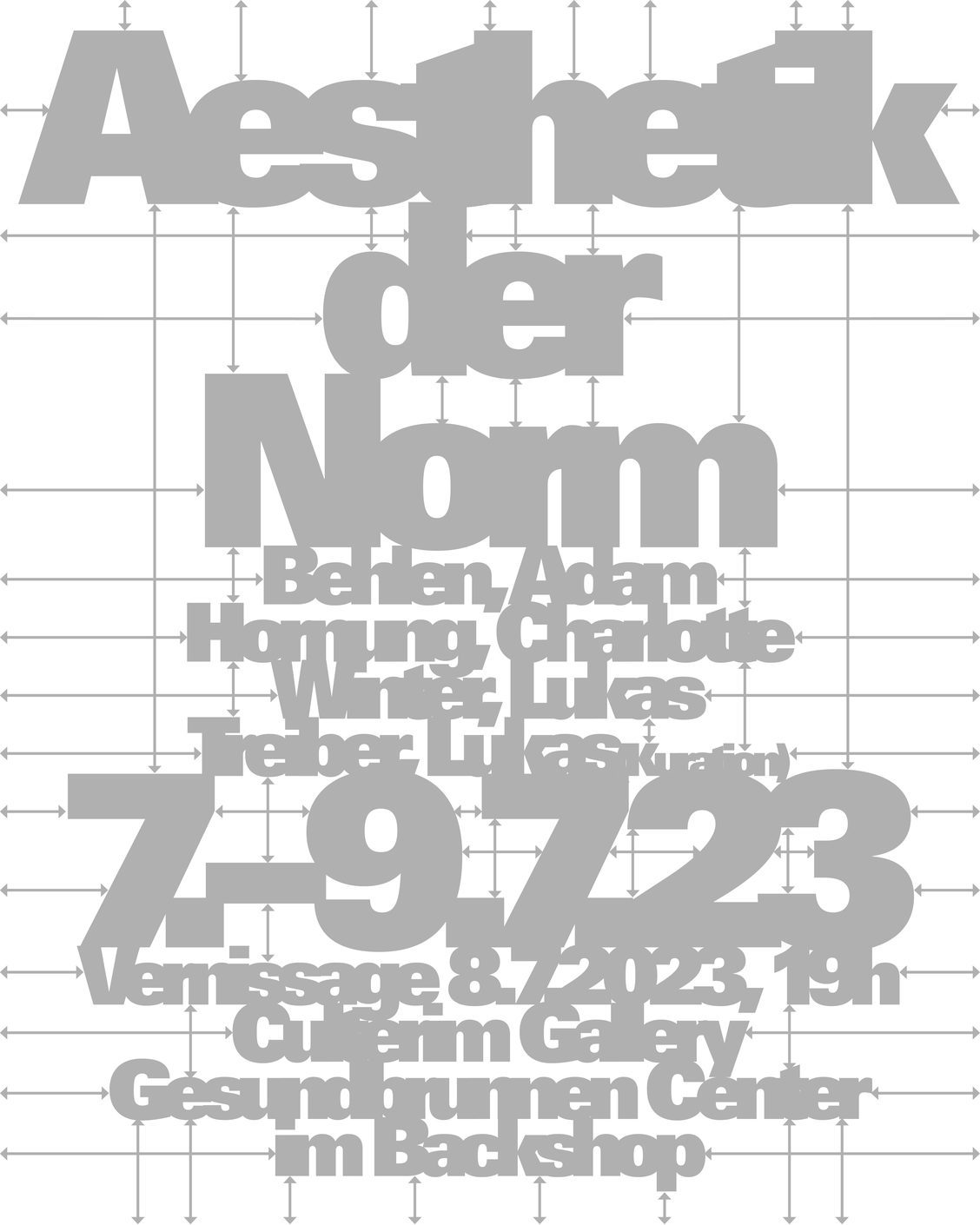 Ästhetik der Norm - Culterim Galerie
