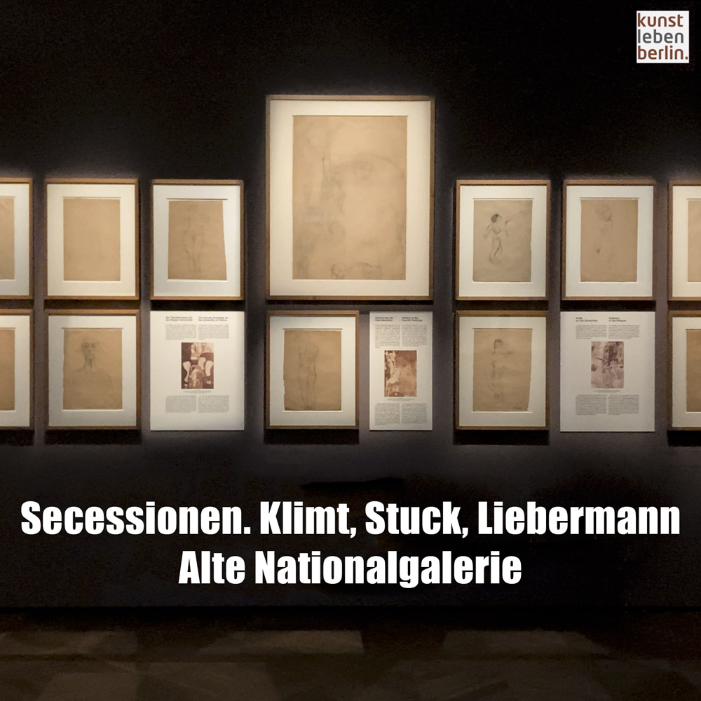 Video Ausstellung Berlin Alte Nationalgalerie Secessionen. Klimt, Stuck, Liebermann