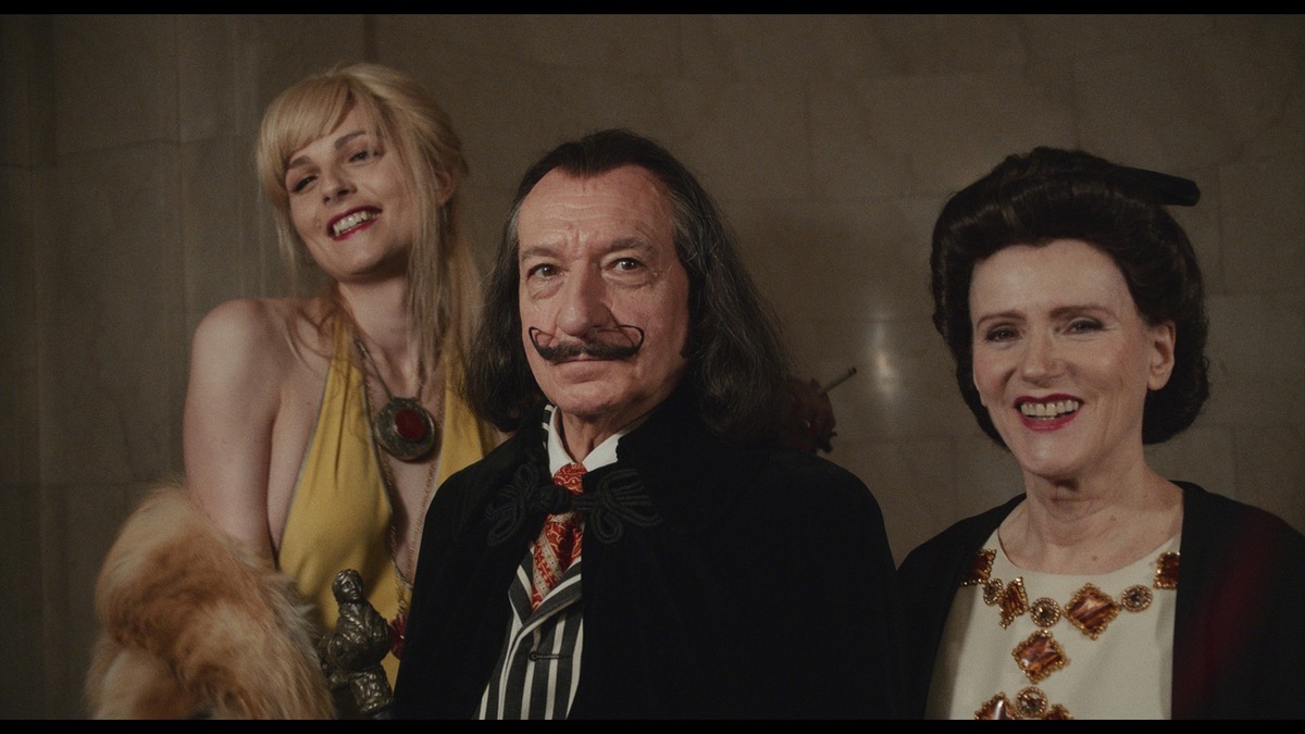 Amanda Lear (Andreja Pejić), Dalí (Sir Ben Kingsley) und Gala (Barbara Sukowa), © SquareOne Entertainment