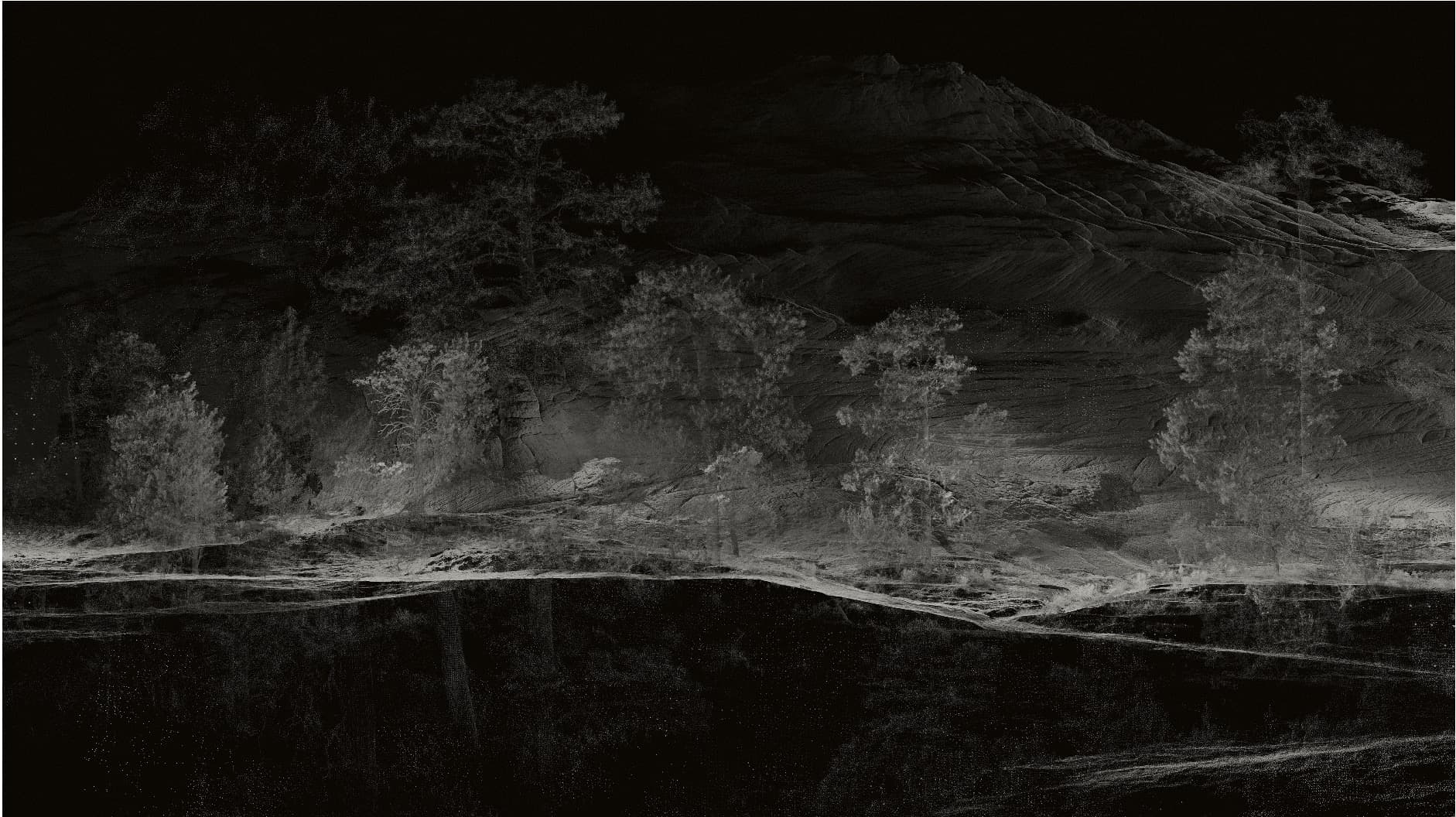 Ralph Mecke, Utah 1, 2024, Ditondruck, 161 x 279 cm, Unikatdruck + 1 AP