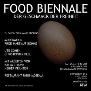 Food Biennale - Kunst und Kochen im Camaro Stiftung