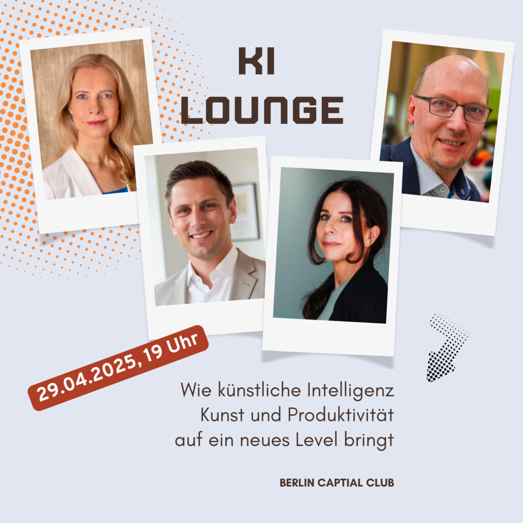 KI Lounge: Wie künstliche Intelligenz Kunst und Produktivität auf ein neues Level bringt