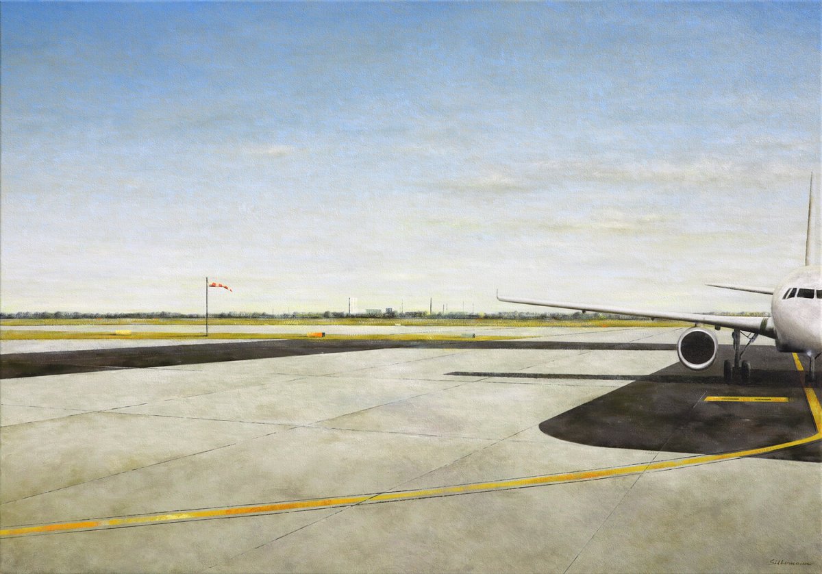 Andreas Silbermann, Venedig, 2025, Öl auf Leinwand, 70 x 100 cm