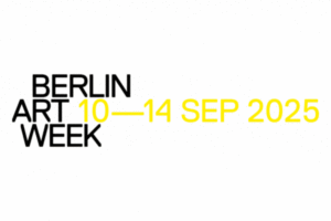 Berlin Art Week 2025