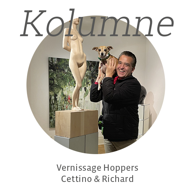 Kunstleben Berlin Kolumne mit Cettino und Richard: Vernissage Hoppers - die Openings der nächsten Woche