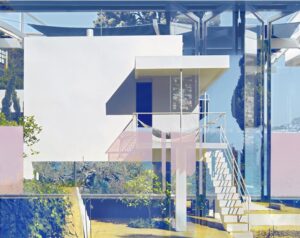 Stéphane Couturier, série E-1027+123 - Villa Eileen Gray - #39, 2021-2022 C-Print, 110 x 139 cm