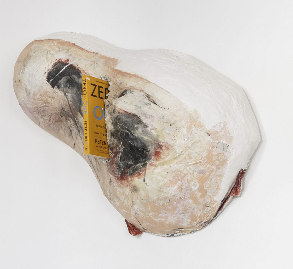 Galerie Nagel Draxler, "Katechon", 06.12.25-24.01.26, Bild: Alex Wissel, "Libertäre Pestbeule #1", 2025