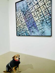 Vernissage Hoppers zu Besuch bei AOA;87 contemporary: Hendrik Czakainski, NONPOINT SOURCES #6.