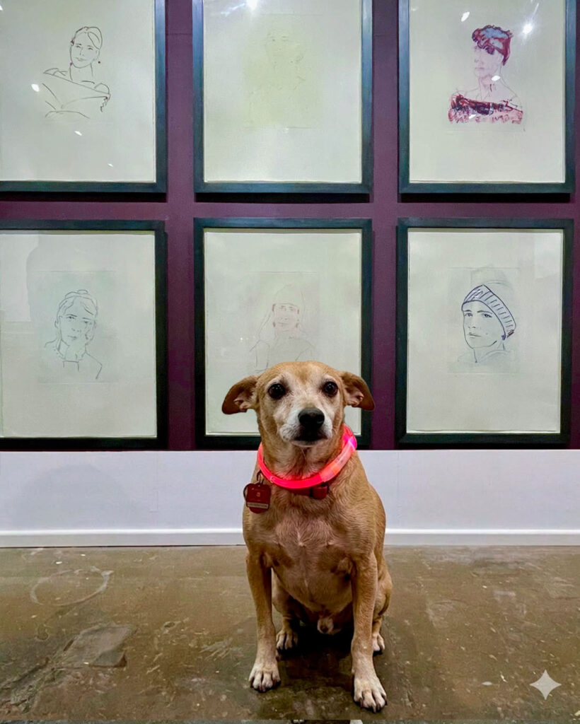 Vernissage Hoppers KW 12 zu Besuch bei Friday Bird: Sophie