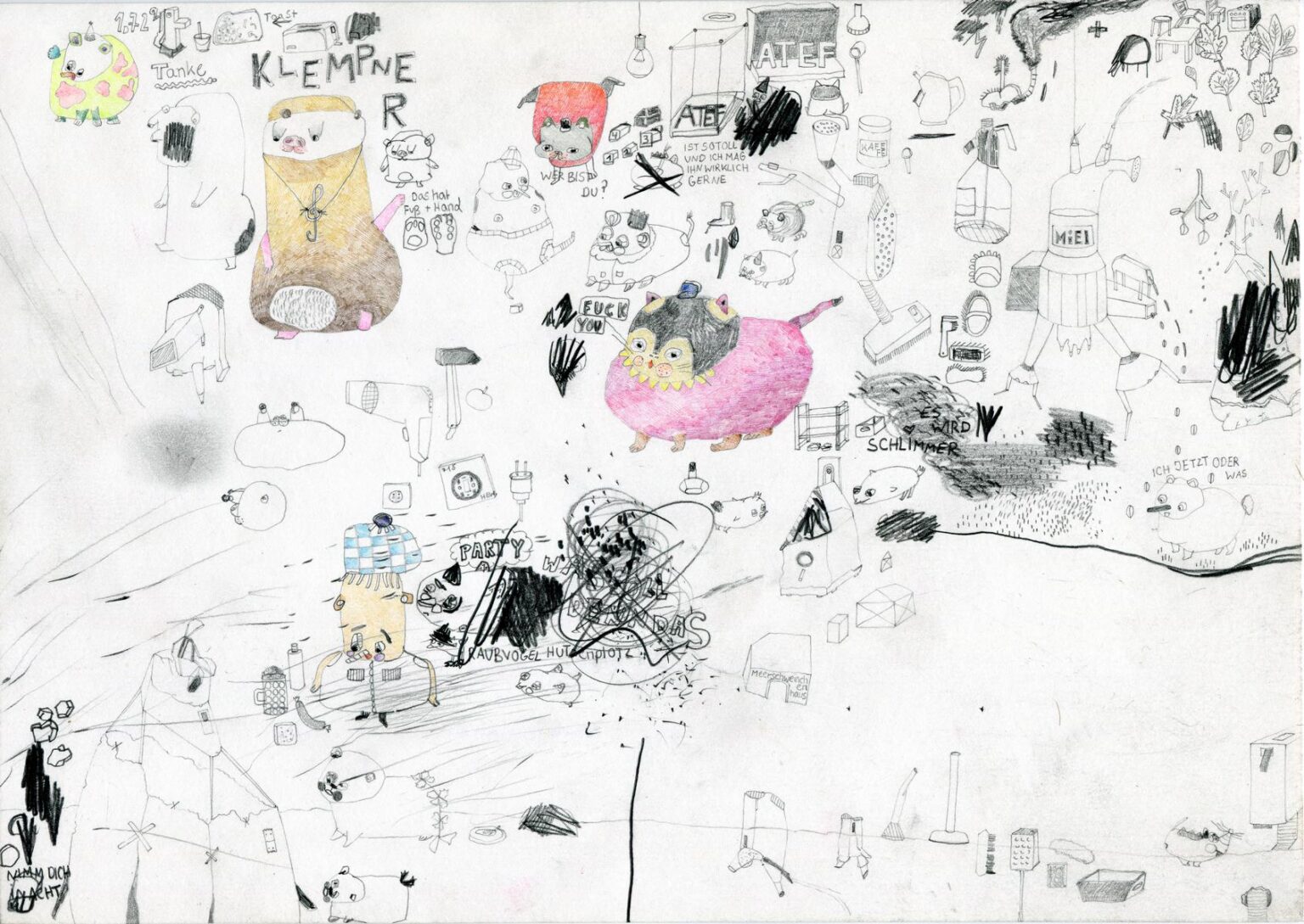 Vernissage Hoppers zu Besuch bei ART CRU: Amelie Bartelsen