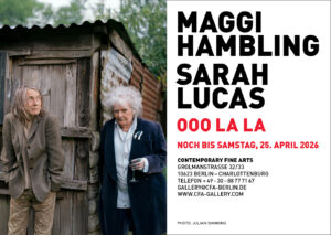 Sarah Lucas & Maggi Hambling in der Ausstellung OOO LA LA bei Contemporary Fine Arts mit Skulptur und Malerei im Dialog