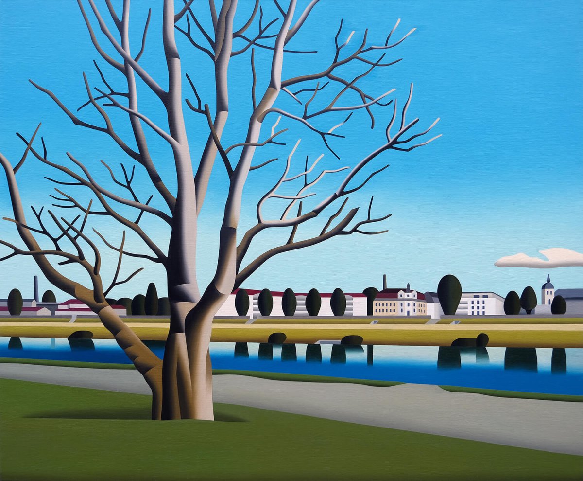 Vernissage Hoppers zu Besuch bei Galerie POLL: Jan Schüler Von Zeit und Fluss