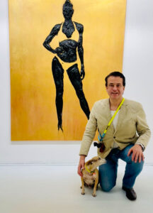 Vernissage Hoppers zu Besuch bei Galerie Brennecke: Richard J. Flohr und Michael Ramsauer