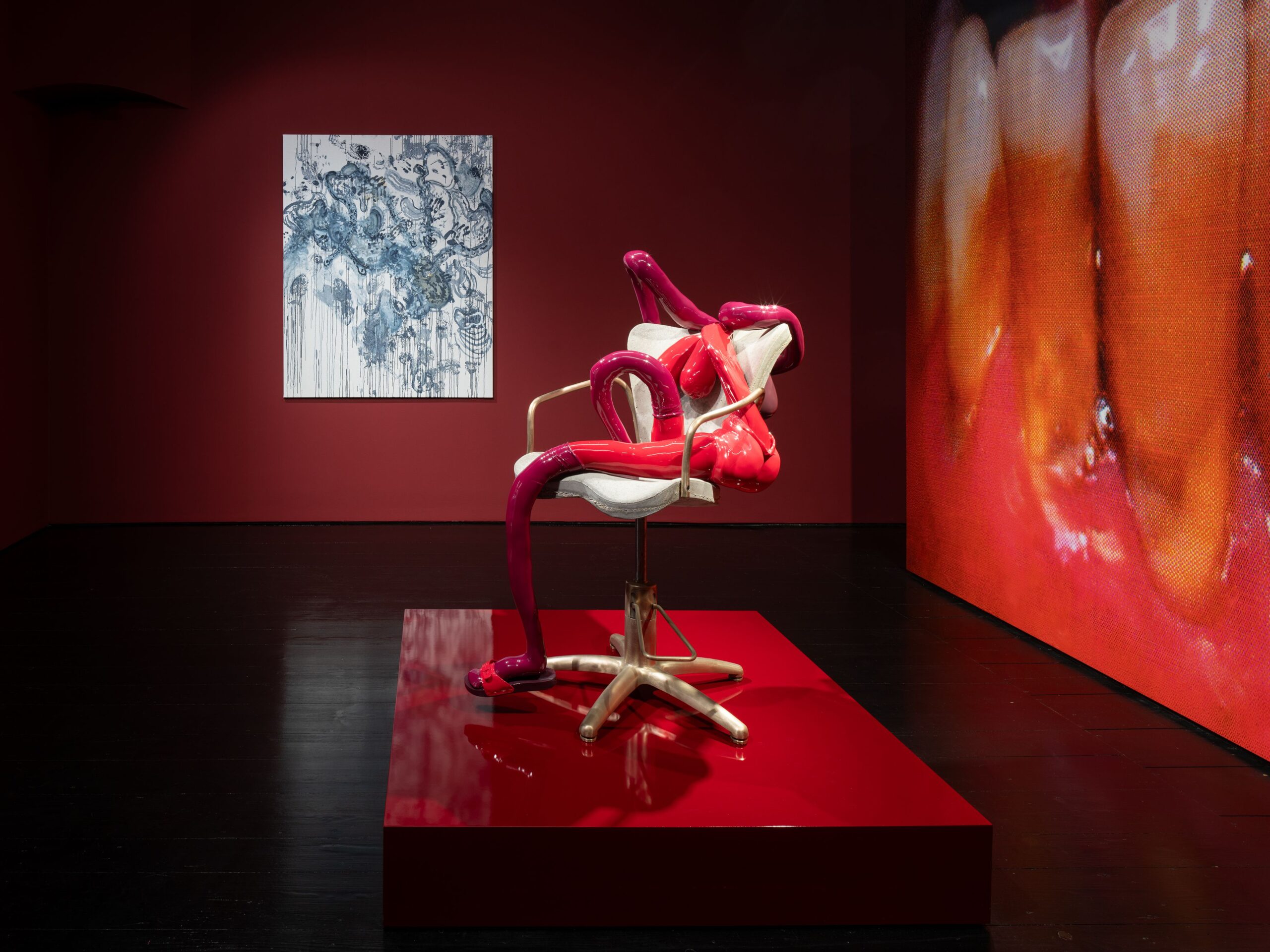 Maggi Hambling and Sarah Lucas, OOO LA LA, Contemporary Fine Arts, Berlin, 13 March–25 April 2026. Courtesy Contemporary Fine Arts. Photo: Nick Ash.