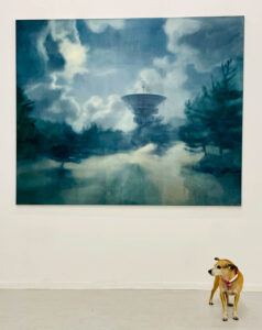 Vernissage Hoppers zu Besuch bei Neun Kelche: Indrė Rybakovaitė, Radio Telescope in Irbene