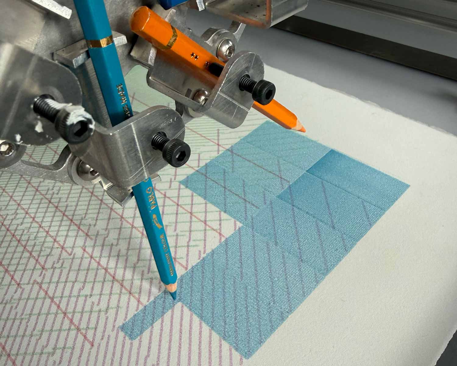 Vernissage Hoppers zu Besuch bei Office Impart: Jeff Davis, „Mechanical Drawings", 2026