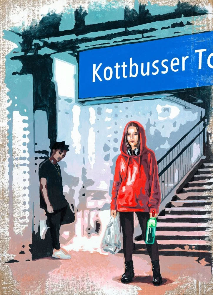 Vernissage Hoppers zu Besuch bei nüüd.berlin: Christoph Uepping, „Little Red Riding Hood"