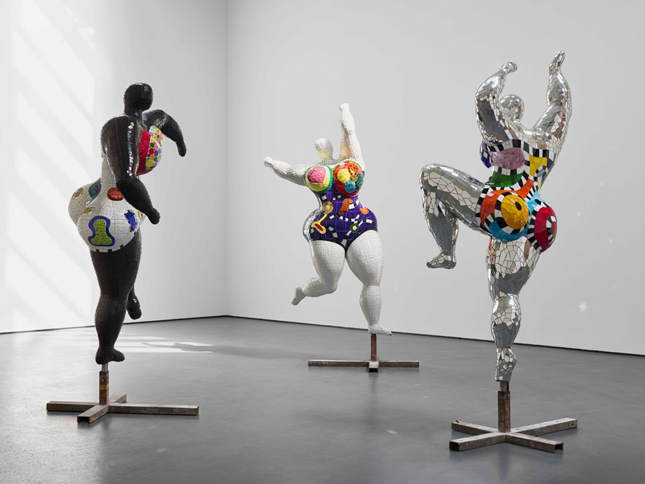 Vernissage Hoppers zu Besuch bei Galerie Judin: Niki de Saint Phalle, Nikification