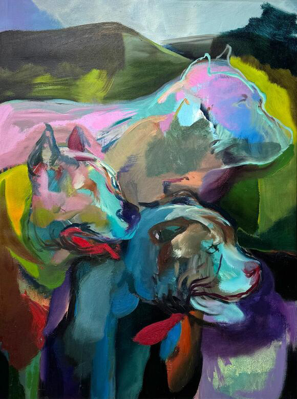 Vernissage Hoppers zu Besuch bei Galerie Grolman: Tobias Vetter, The Weight of Tenderness