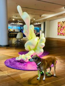 ernissage Hoppers zu Besuch bei der Galerie Mond im Living Berlin: Ulrike Buhl, Implosion 16 #2