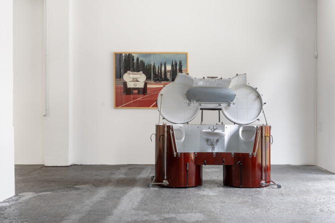 Vernissage Hoppers zu Besuch bei Galerie Georg Nothelfer.