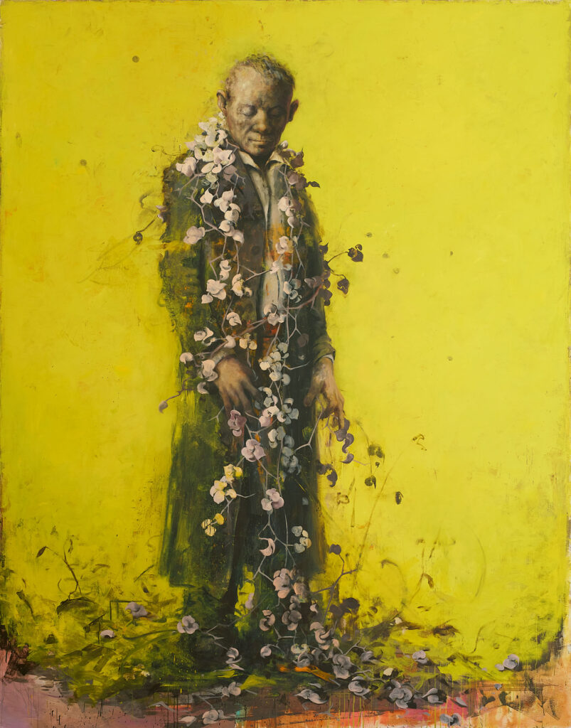 CONSTELLATIONS Galerie Schwind Berlin: Jonas Burgert, Winder, 2016, Öl auf Leinwand