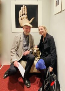 Vernissage Hoppers zu Besuch bei Galerie Beyond.Reality: Artist Talk zu Bert Loewenherz, „Alles spiegelt sich“