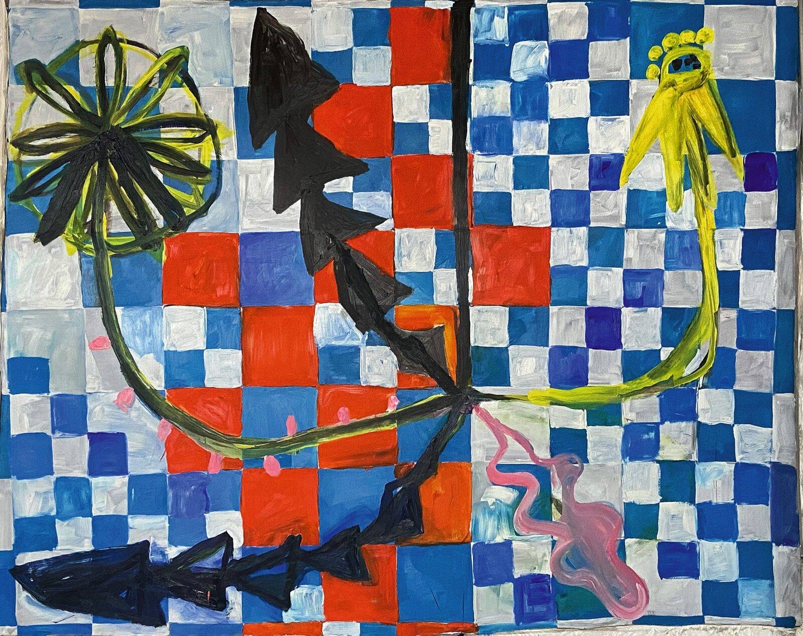 Vernissage Hoppers zu Besuch bei Haus am Kleistpark: Peter Klare, Schwaananien