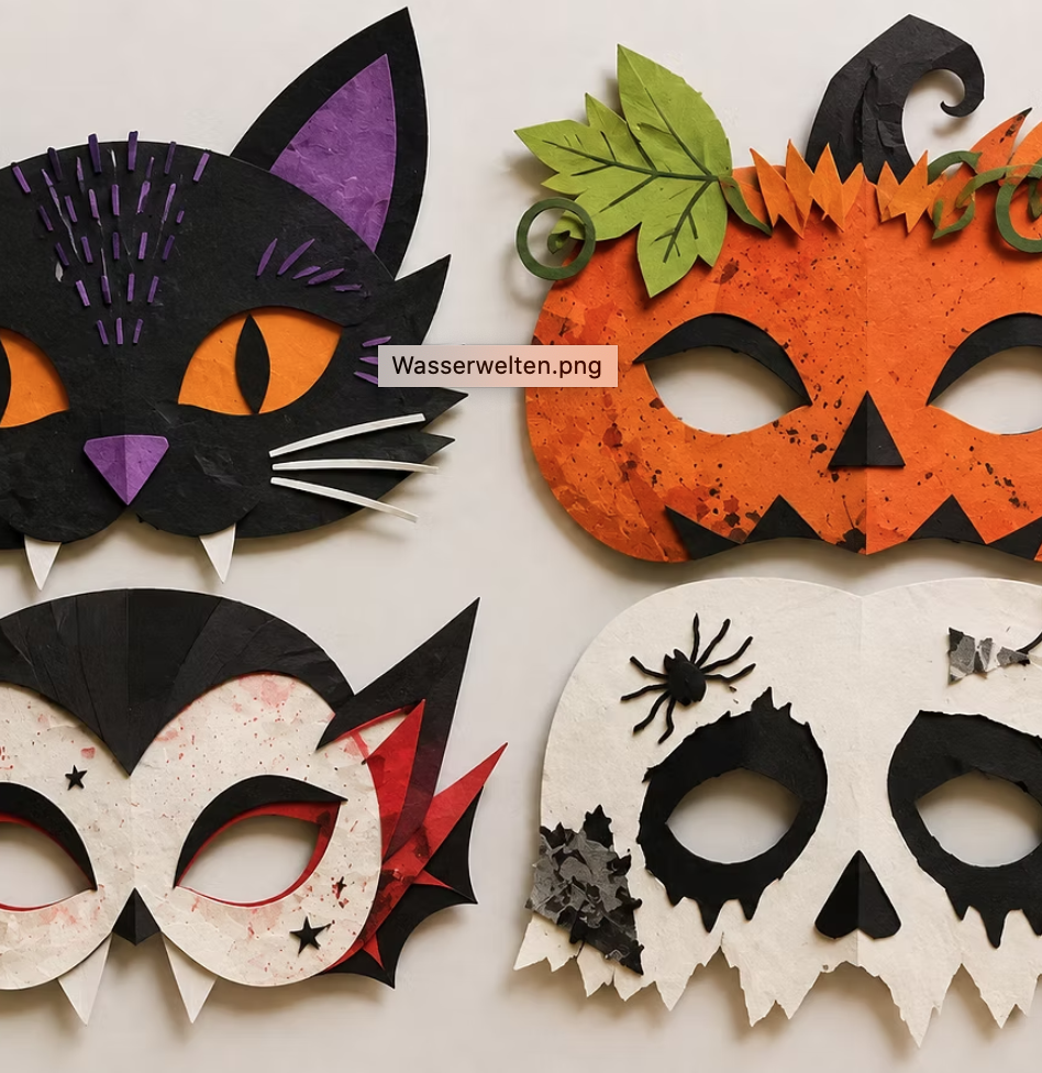 Halloween aus Papier