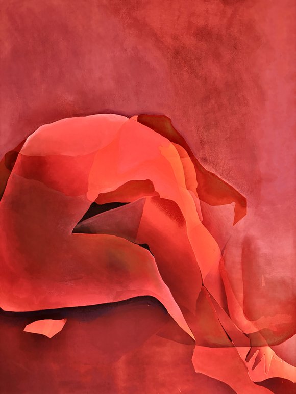 Vernissage Hoppers zu Besuch bei Galerie Grolman: Rebecca Bernau, The Moment Before It Disappears