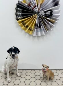 Vernissage Hoppers zu Besuch bei Wentrup: Olaf Metzel, engagée (Charlotte Perriand)